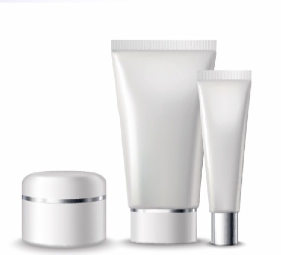 Envases de cremas y cosmética